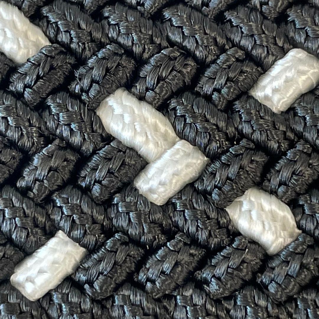 The Oahu Two Toned Woven Elastic Stretch Belt- LAST CHANCE