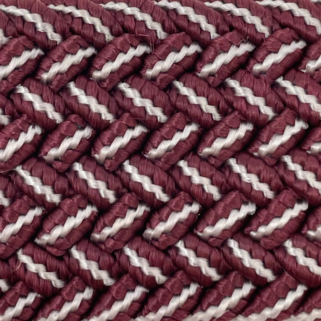 The Biloxi Two Toned Woven Elastic Stretch Belt