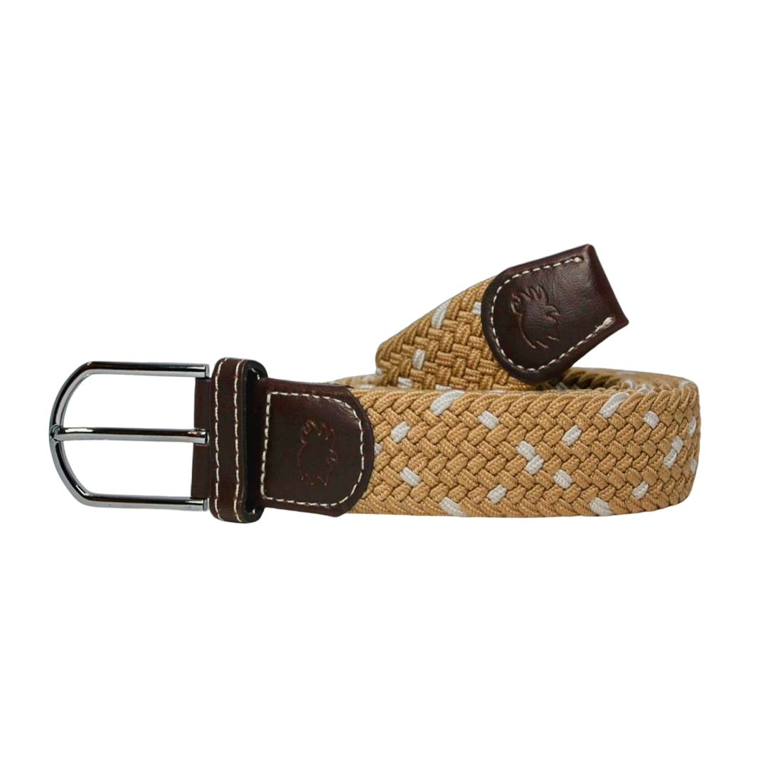 The Monterey Woven Elastic Stretch Golf Belt