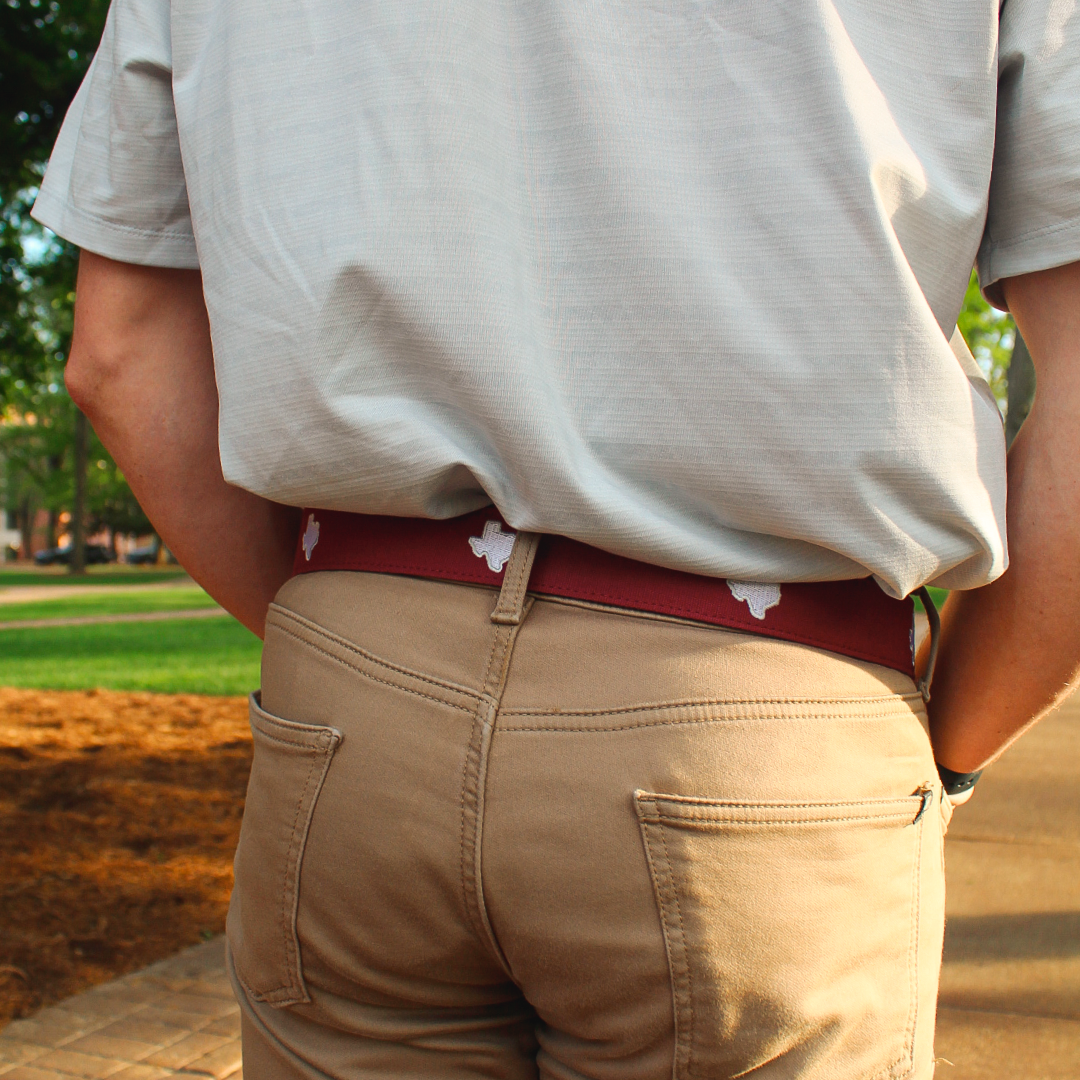 The Howdy Embroidered Belt