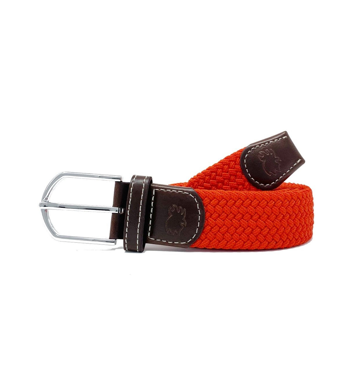 The Coral Gables Solid Woven Elastic Stretch Belt