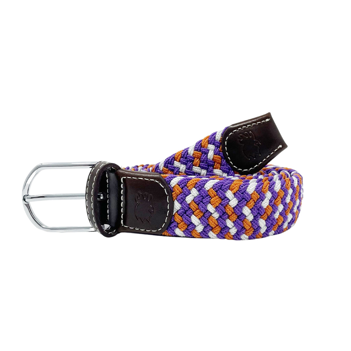 The Hartwell Tri-Color Woven Elastic Stretch Belt