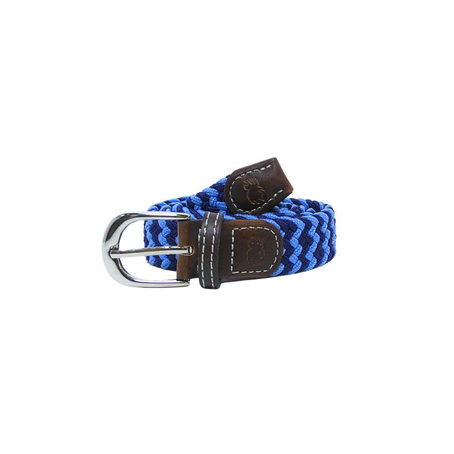The Lil' Nantucket Kid's Chevron Woven Stretch Belt