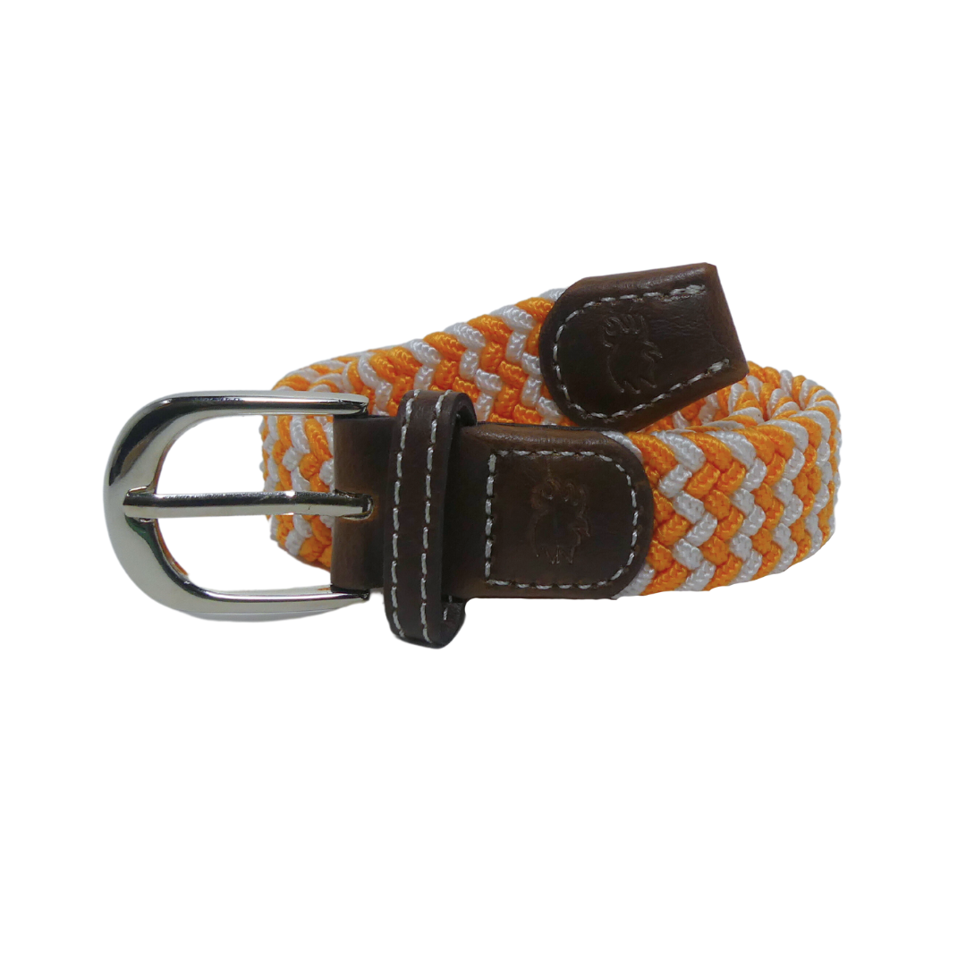 The Lil' Cumberland Kid's Herringbone Woven Stretch Belt