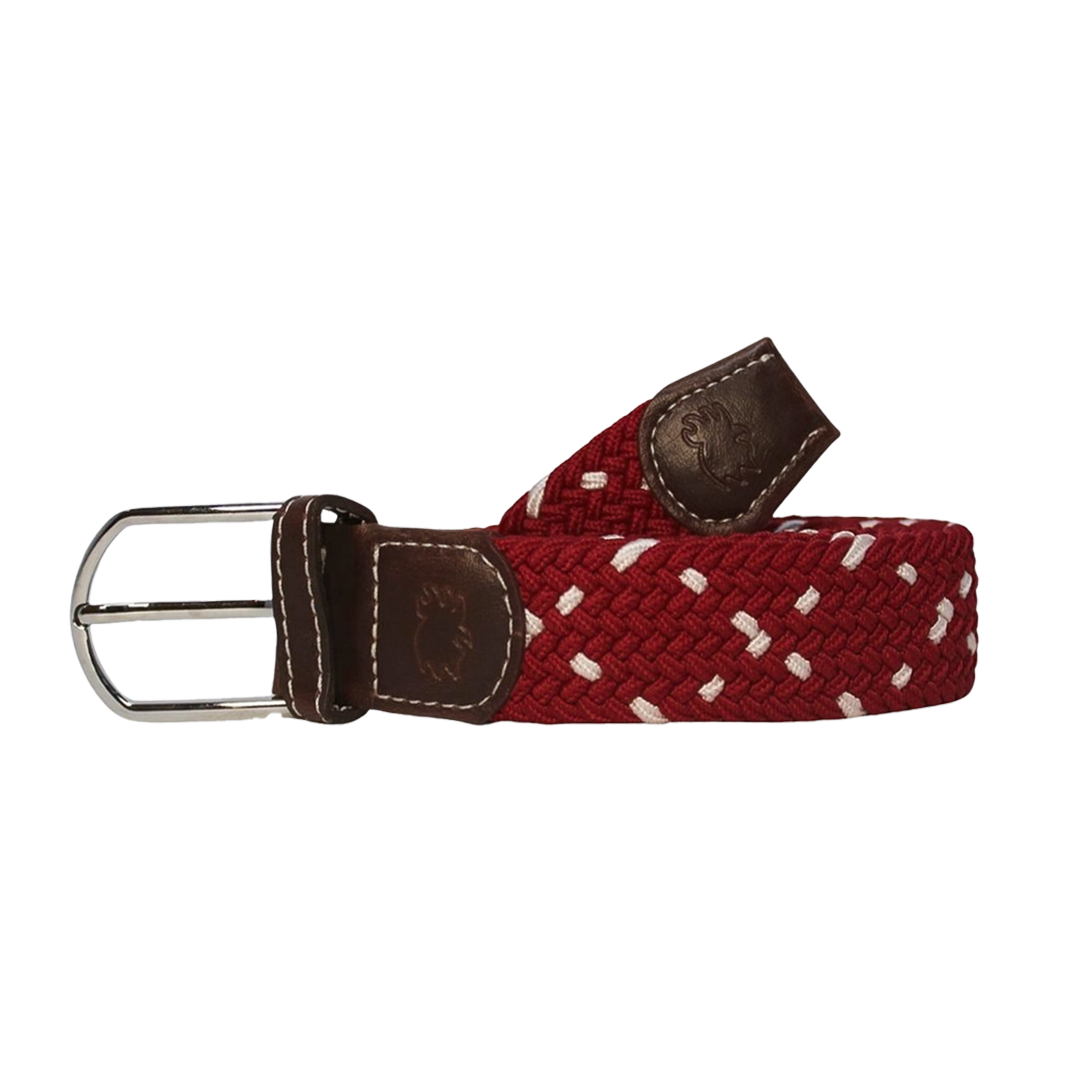 The Savannah Two Toned Woven Elastic Stretch Belt