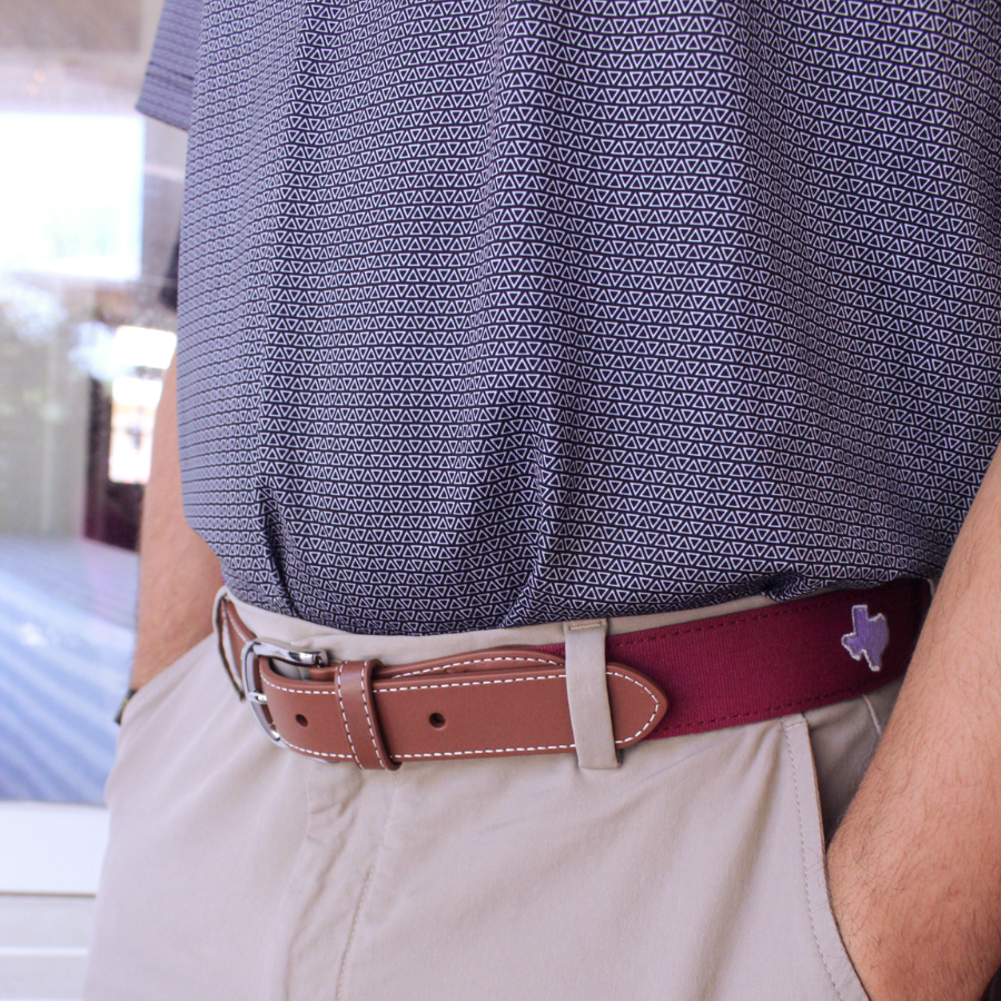 The Howdy Embroidered Belt